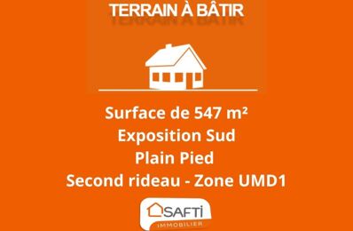 terrain  pièces 547 m2 à vendre à Saint-Sébastien-sur-Loire (44230)