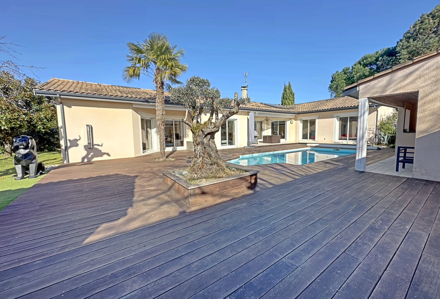 Maison de plain-pied - Libourne - 5 chambres. — photo 1