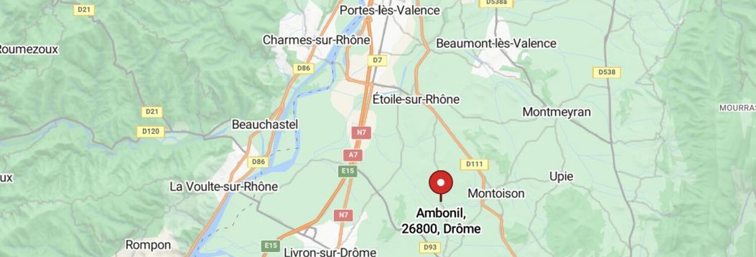 Terrain 751 m² à construire Ambonil (26800)