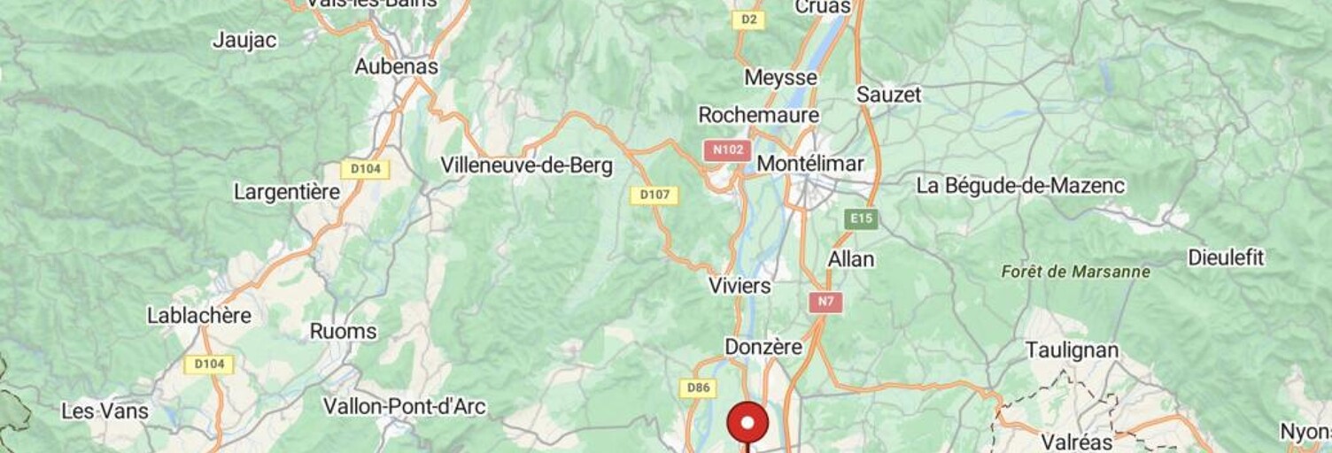 Terrain 510 m² à construire Pierrelatte (26700)