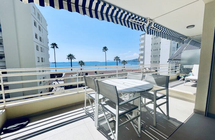 JUAN LES PINS, SUPERBE 5 PCS 150M2, VUE MER, — photo 3