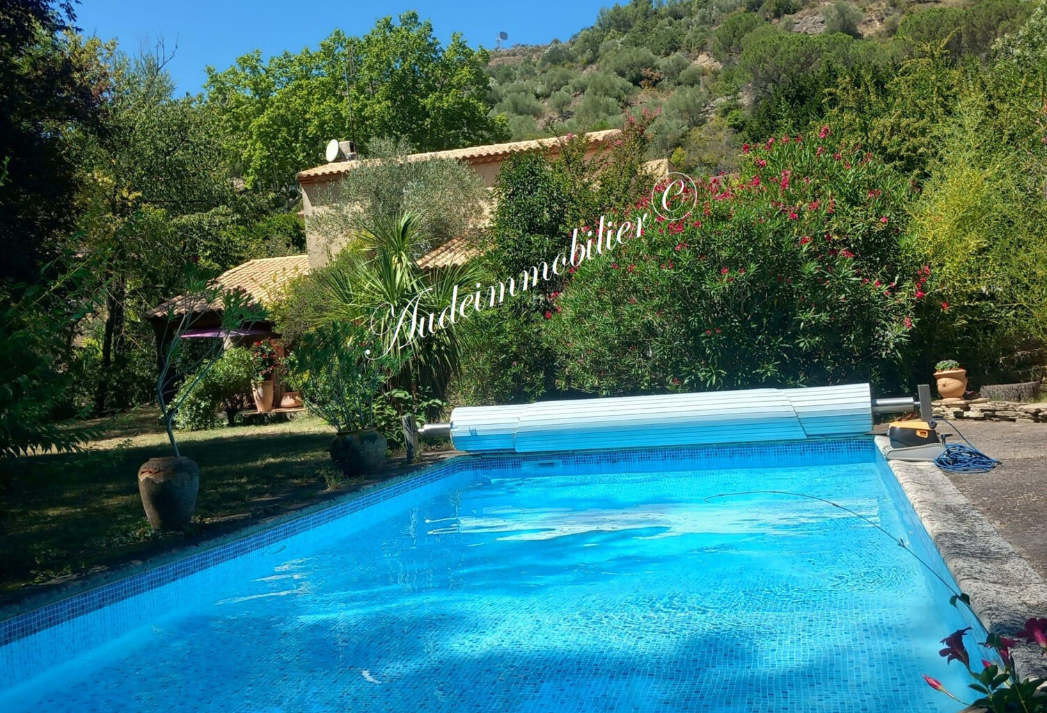 Maison avec piscine et jardin — photo 1