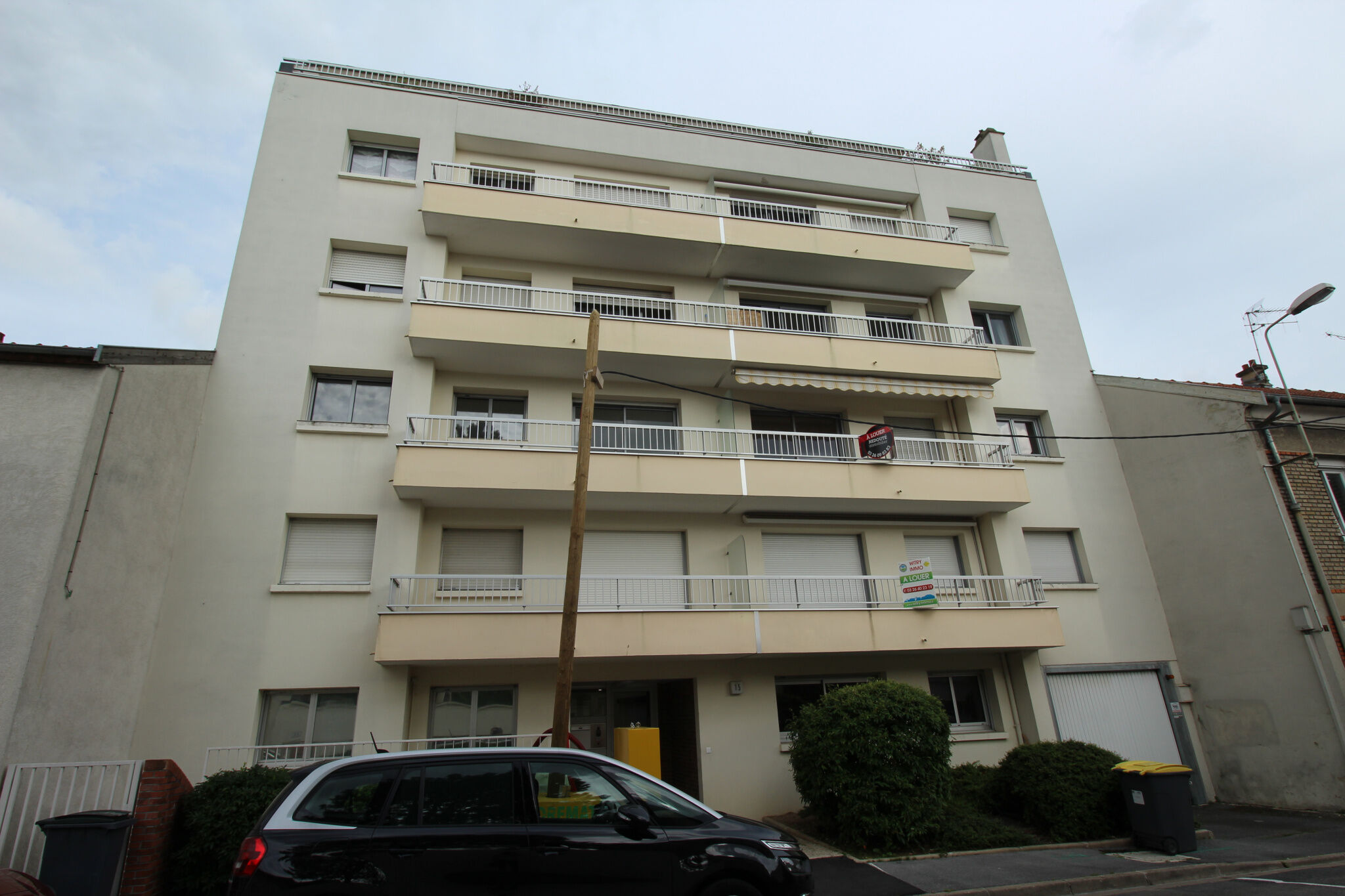 Appartement 4 pièces  à louer Reims 51100