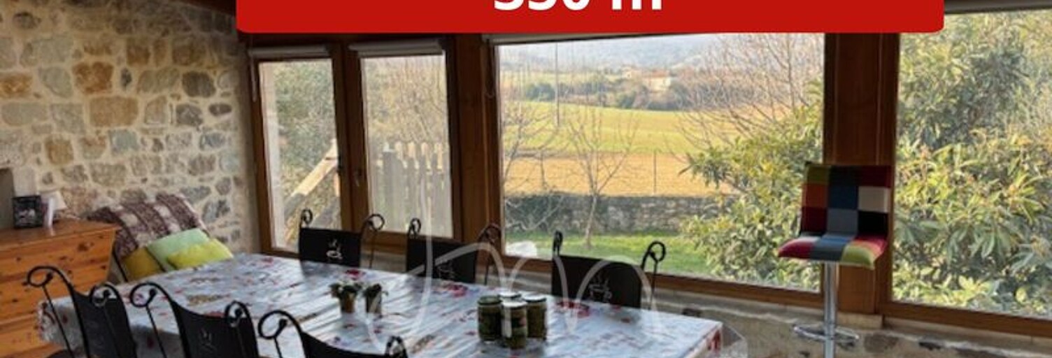 Maison 10 Pièces 344 m² à vendre à Toulaud (07130)