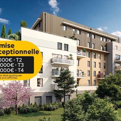 Appartement 2 pièces 45 m²