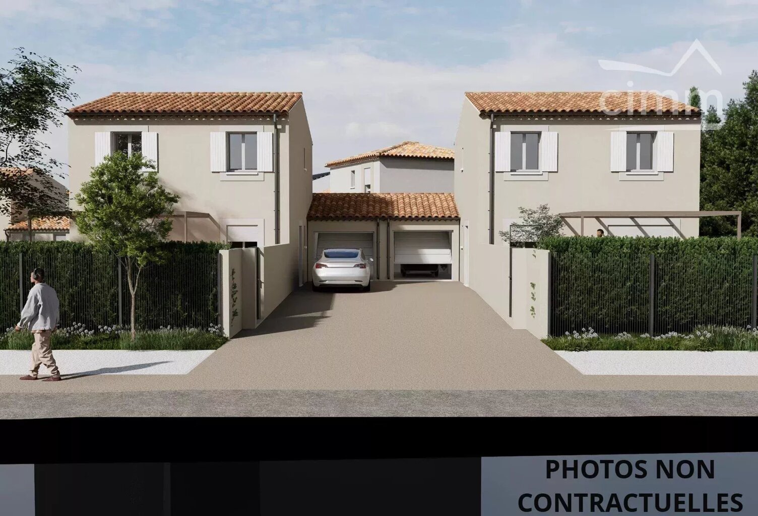 Villa T4 de 92 m² neuve avec garage. — photo 1