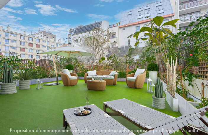2 pièces avec 70 m² de terrasse aménagée — photo 4