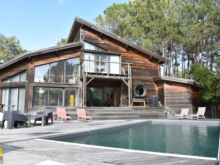 Maison en ossature bois   232 m2   Piscine   Quartier recher — photo 1