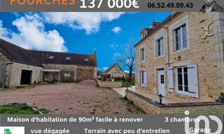 Maison 5 Pièces 90 m² à vendre à Fourches (14620)