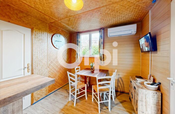 Terrain de loisir de 115m² avec chalet en bois et terrasse — photo 5
