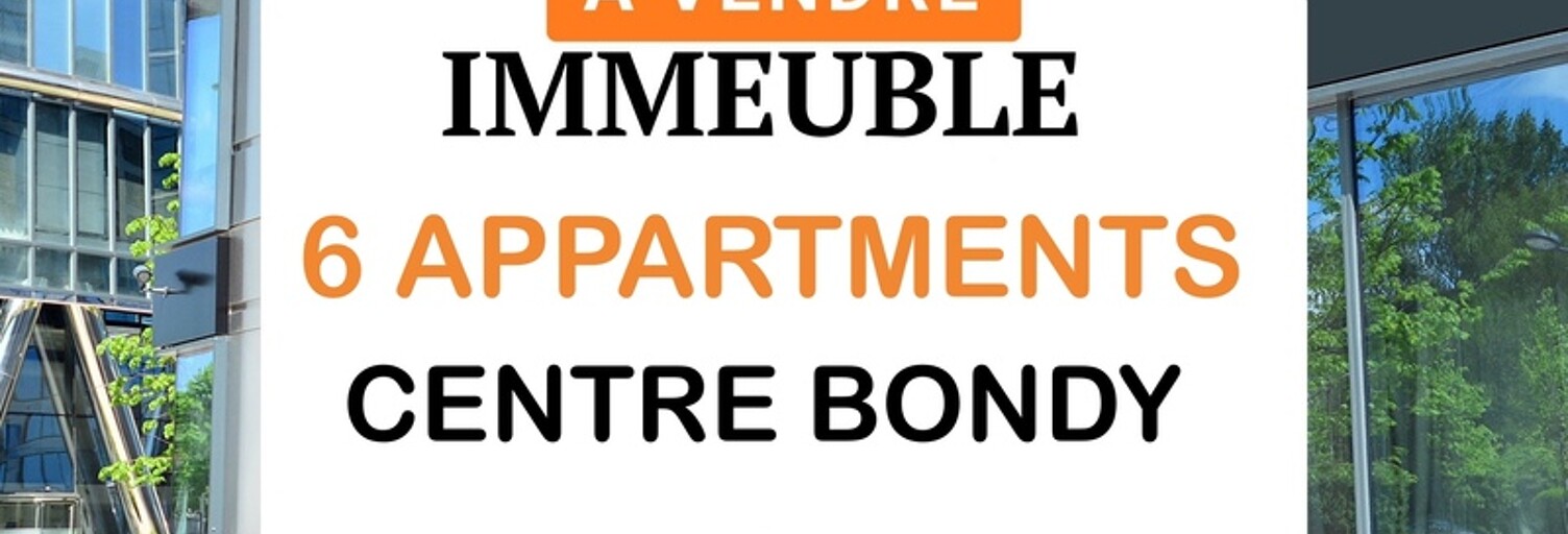 Immeuble  344 m² à vendre à Bondy (93140)