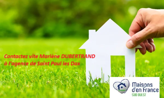 Terrain 611 m² à construire Azur (40140)