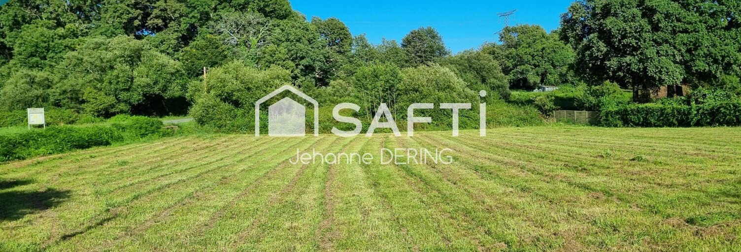 Terrain  1000 m² à vendre à Rieux (56350)