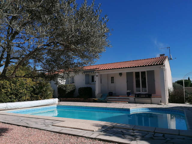 Villa plain pied avec pisicne LE POUGET — photo du bien
