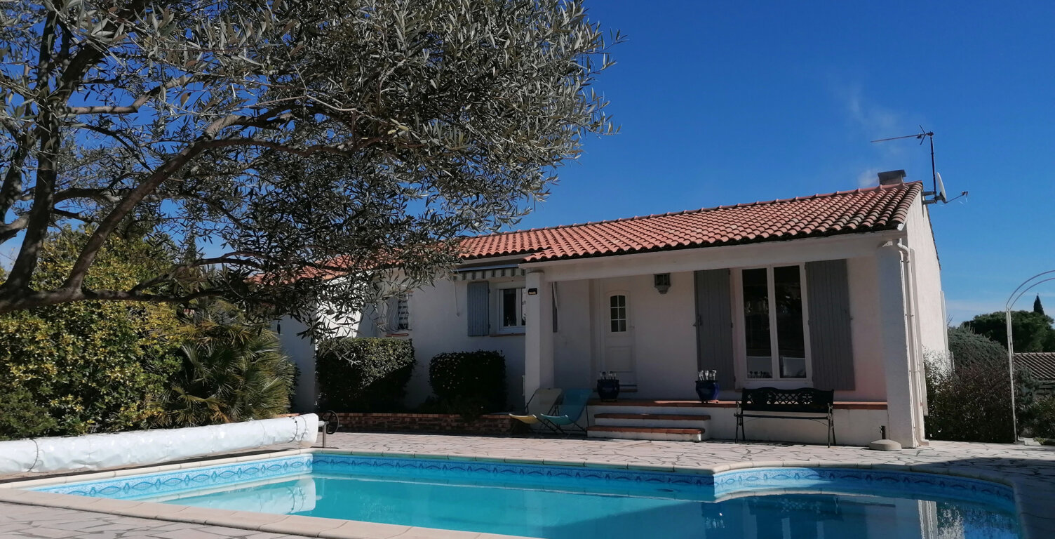 Villa plain pied avec pisicne LE POUGET — photo 1