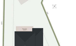 Terrain  1010 m² à vendre à Saint-Chef (38890)