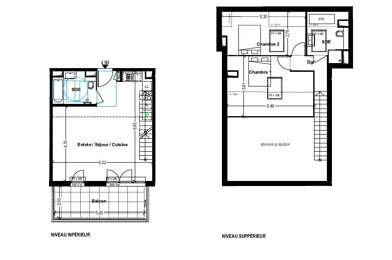 Appartement 3 pièces 393000 €