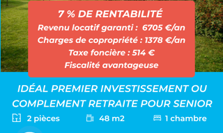 Appartement 2 Pièces 48 m² à vendre à Rennes (35000)