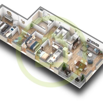 Appartement 5 pièces 667000 €