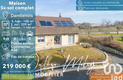 vente maison 219 000 € à proximité de Montbéliard (25200)