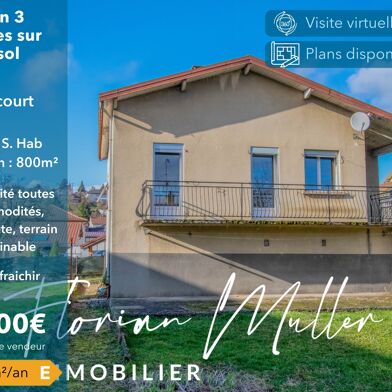Maison 4 pièces 123000 €