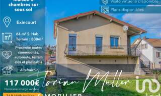 Maison 4 Pièces 64 m² à vendre à Exincourt (25400)