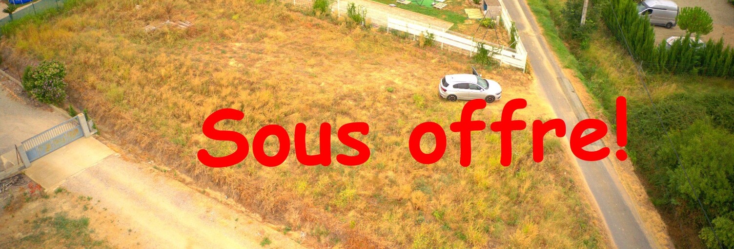 Terrain  1049 m² à vendre à Pouzolles (34480)