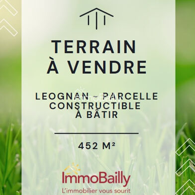 Terrain 452 m²