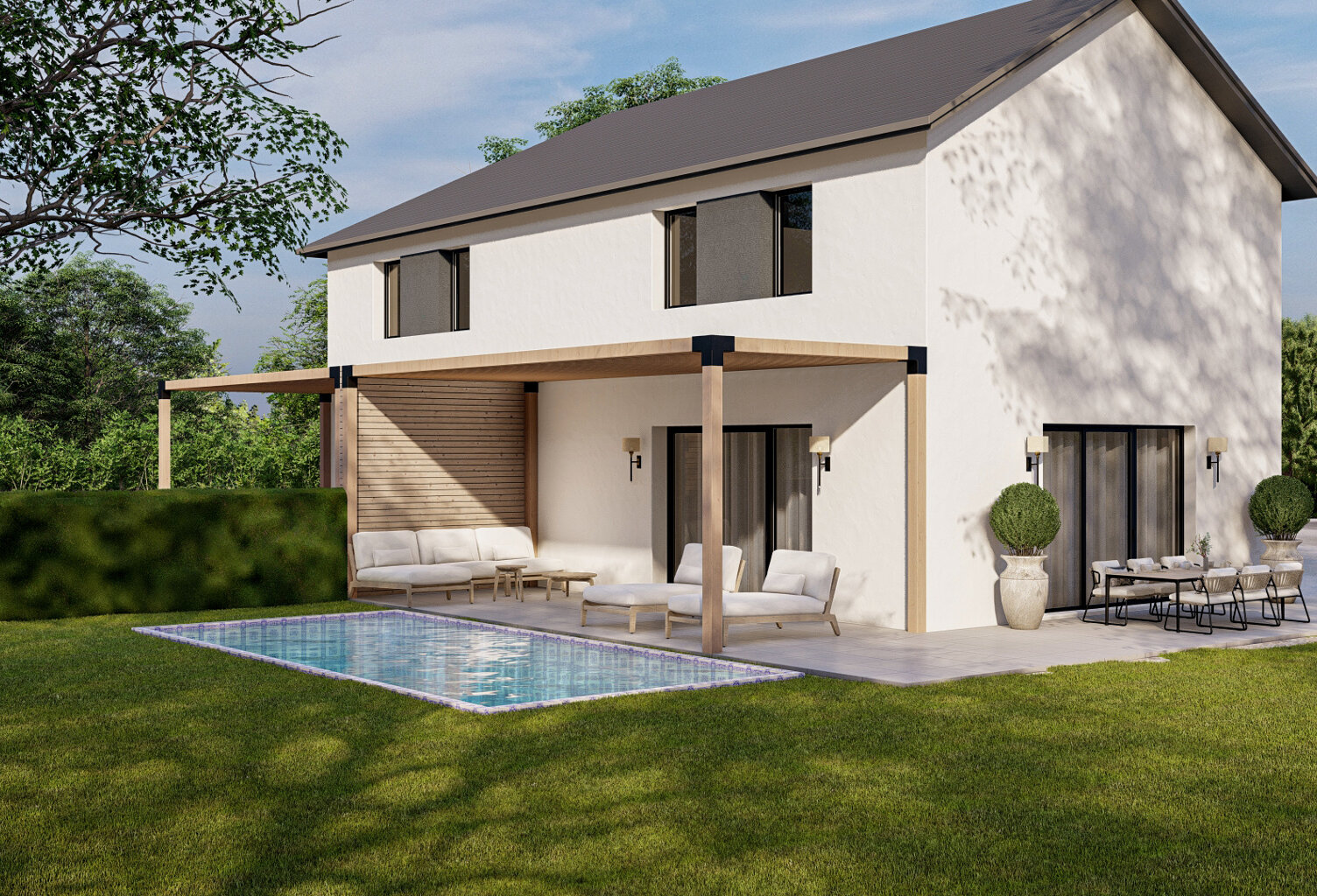 TERRAIN 752m2 LENTILLY — photo 1