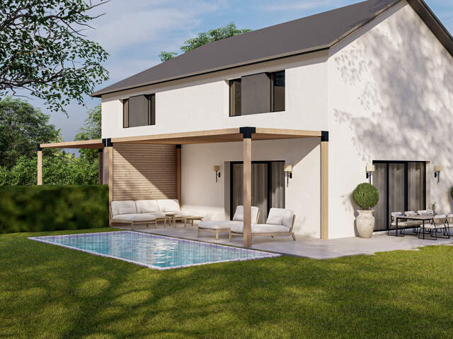 TERRAIN 854m2 LENTILLY — photo du bien
