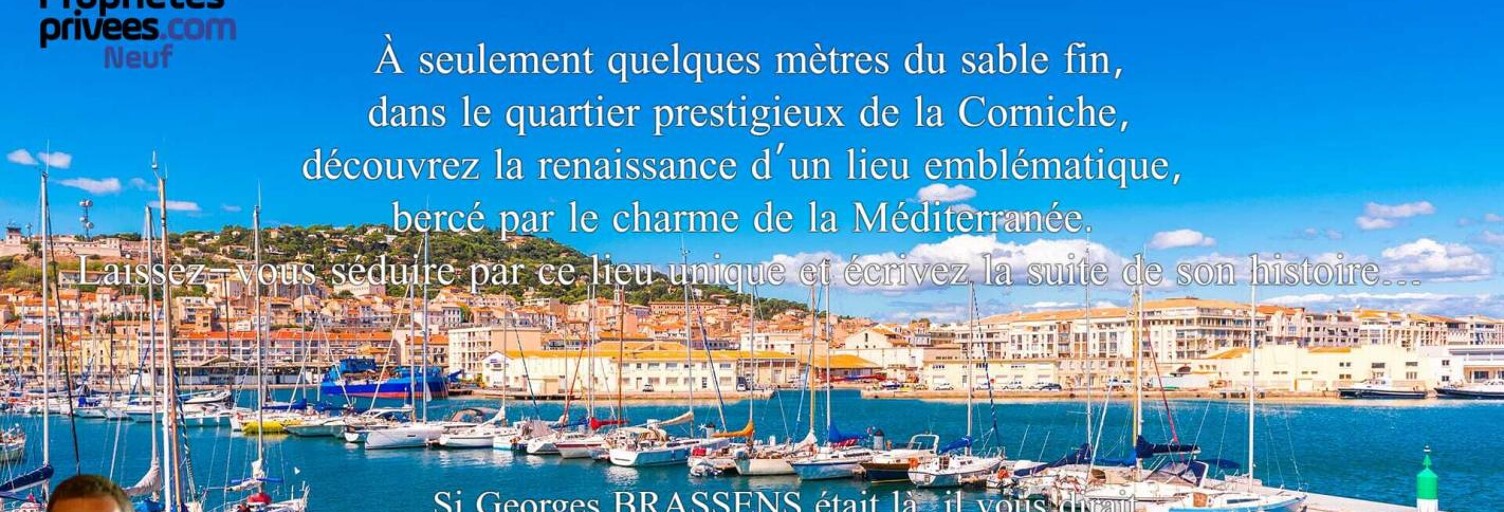 Appartement 3 Pièces 59 m² à vendre à Sète (34200)