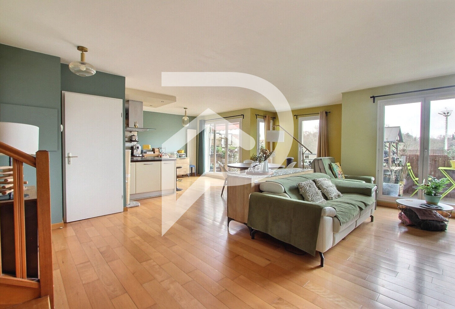 Villeneuve La Garenne - Duplex 4 pièces de 109.28 m2 avec bal... — photo 1