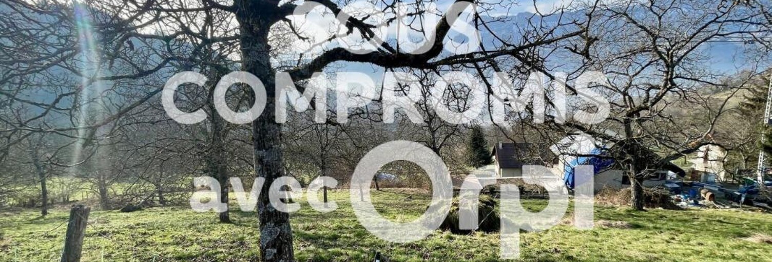 Terrain  999 m² à vendre à Hurtières (38570)