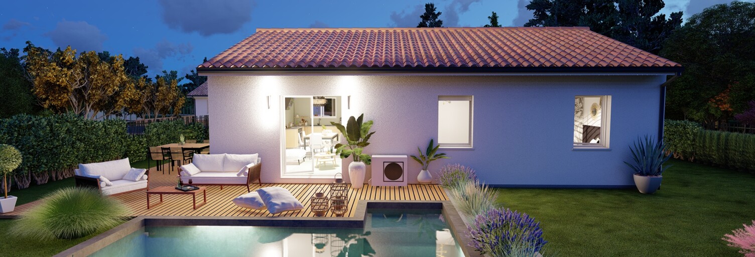 Maison 80 m² à construire Lesperon (40260)