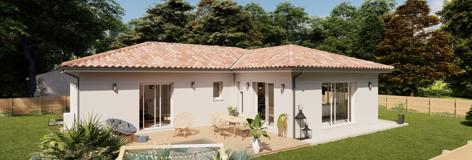 Maison 104 m² à construire Lesperon (40260)