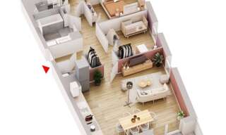 Appartement 4 Pièces 77 m² à vendre à Étiolles (91450)