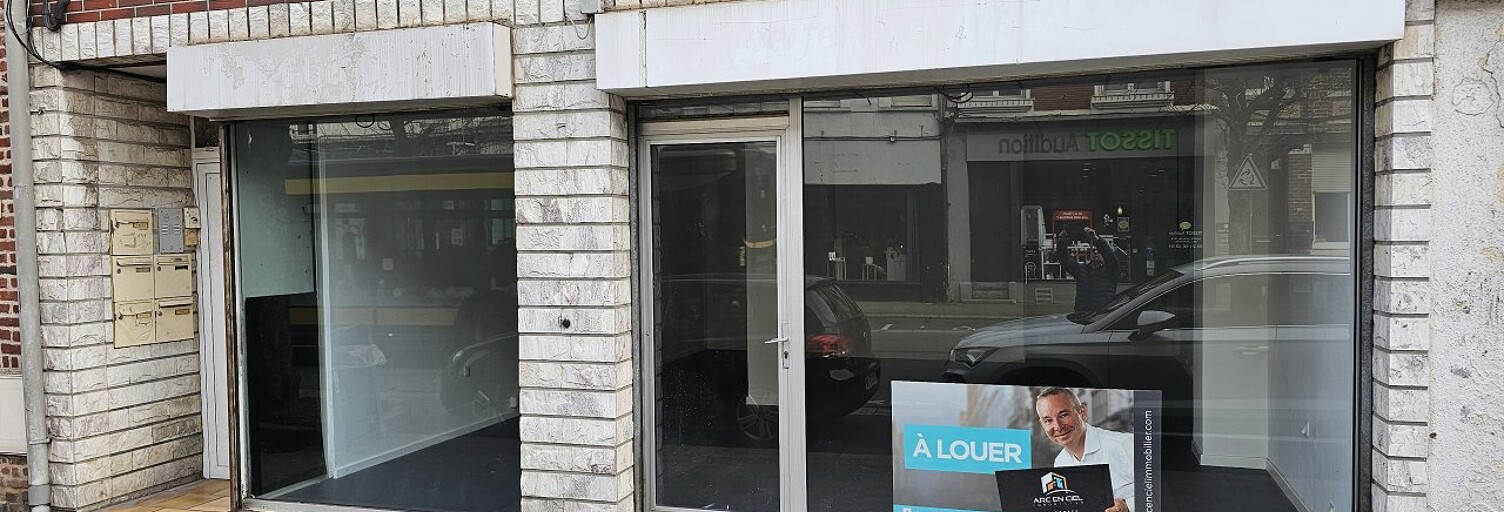 Commerce  42 m² à louer à Béthune (62400)
