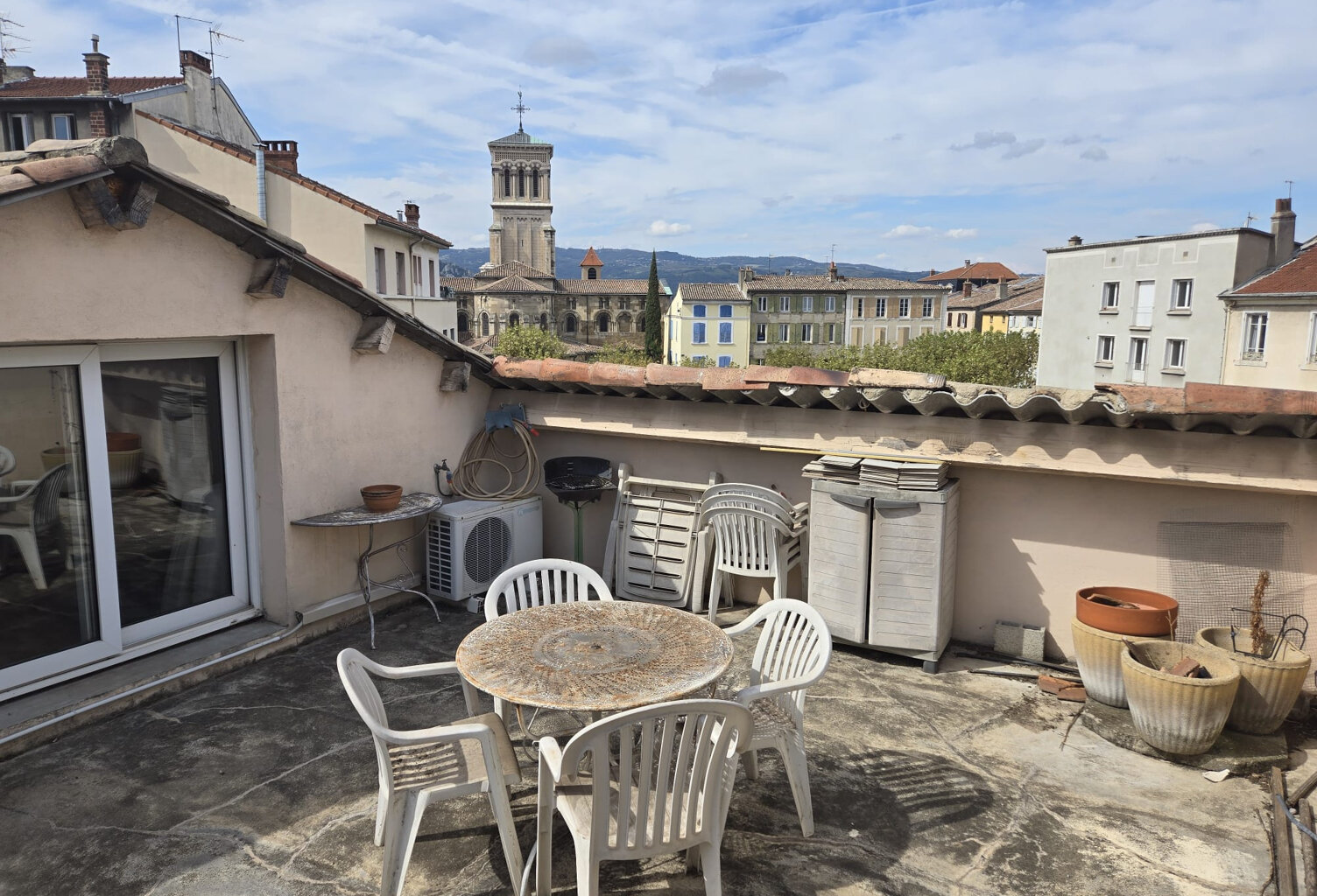 Valence, appt T4 - Dernier étage - Terrasse avec vue excepti — photo 1