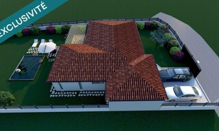 Terrain  1350 m² à vendre à Saussenac (81350)