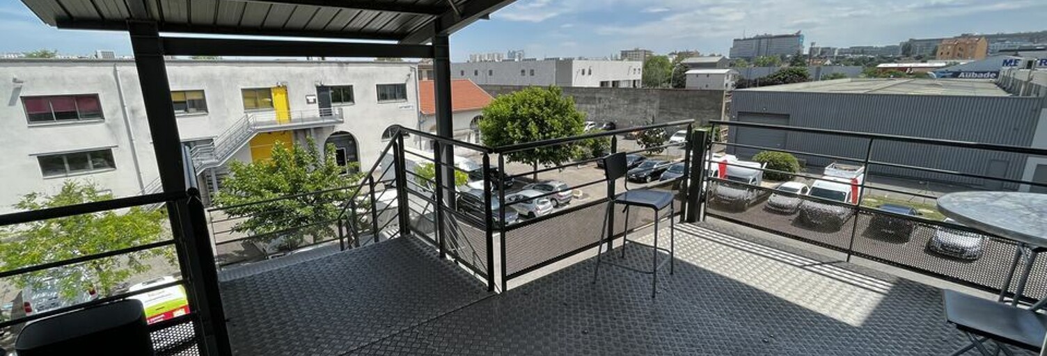 Bureau  900 m² à louer à Villeurbanne (69100)