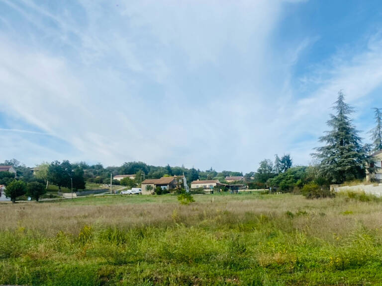 A VENDRE TERRAIN CONSTRUCTIBLE 500 m2  07170 LAVILLEDIEU  PLEIN SUD  CALME VUE — photo 1