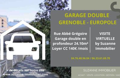 location garage 140 € CC /mois à proximité de Seyssinet-Pariset (38170)