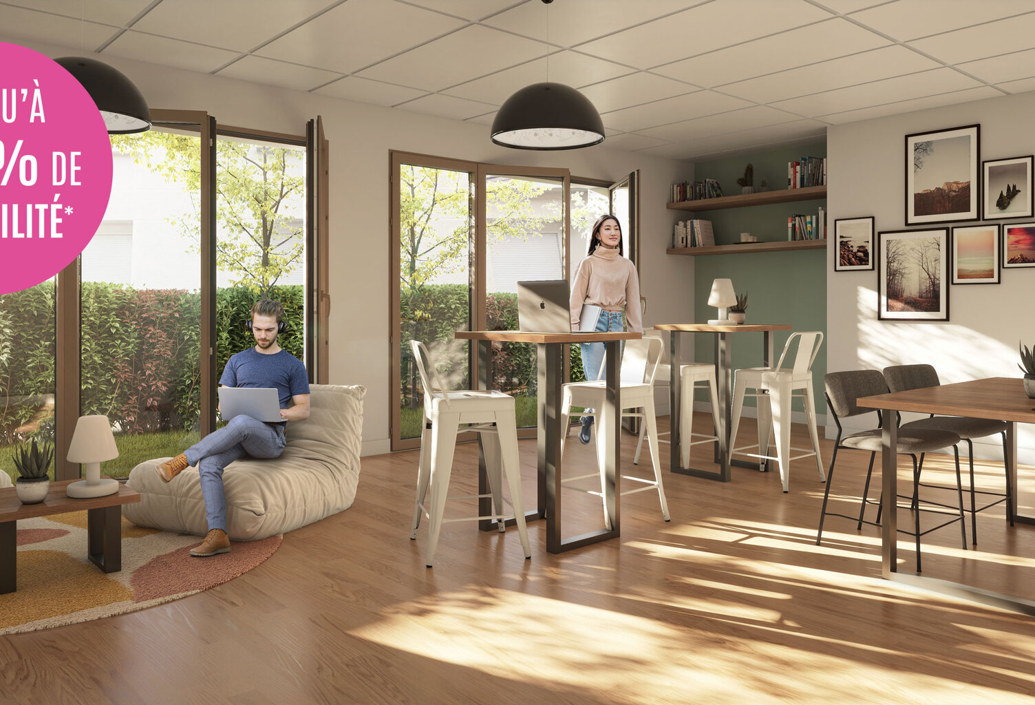 Vente programme neuf T1, T3 20 à 61 m² Le Mans (72000) — photo 1