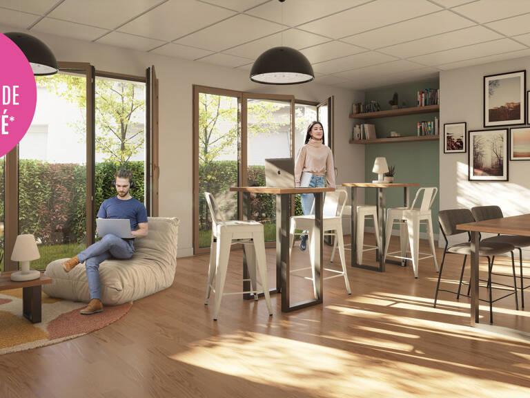 
        Appartement

        (1 à 3 pièces)

        (20 à 64 m²)
       — photo 1