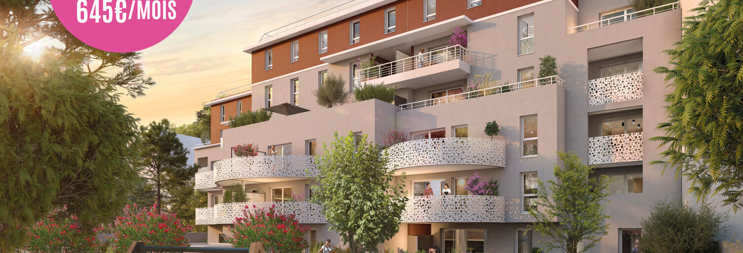 Appartement neuf T2, T3, T4 Pièce 39 à 92 m² à vendre à La Seyne-sur-Mer (83500)