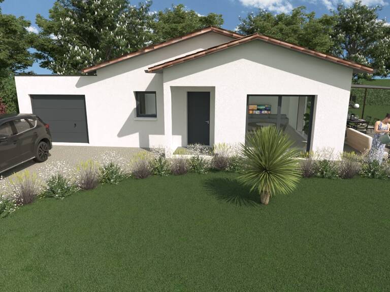 À vendre - Maison neuve de Plain-Pied comprenant 3 chambres à Pierrelatte (26700) — photo 1