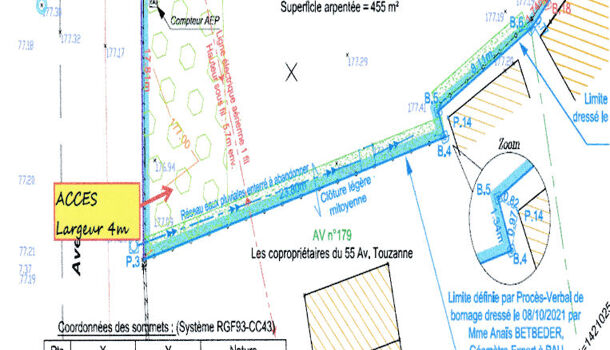 Terrain  à vendre Lescar 64230