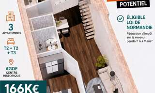Immeuble  165 m² à vendre à Agde (34300)