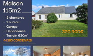 Maison 5 Pièces 115 m² à vendre à Cordemais (44360)