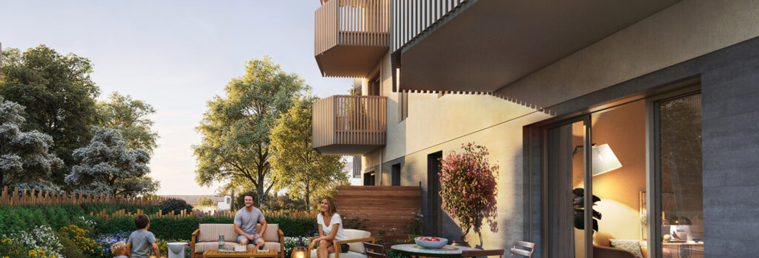 Appartement neuf T1, T2, T3, T4 Pièce 28 à 92 m² à vendre à Villenave-d'Ornon (33140)